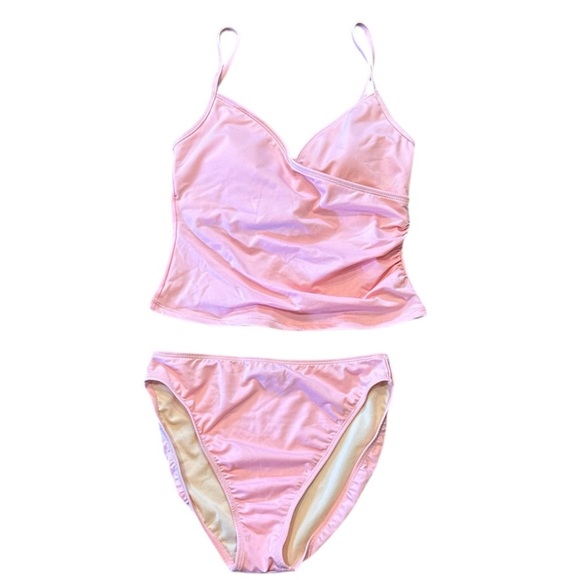 Boston Proper Pink Swimsuit Set - Picture 2 of 7